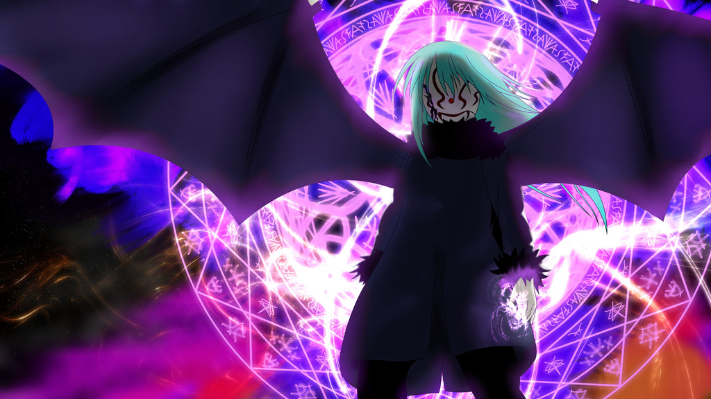 Rumuru - That Time I Reincarnated as a Slime - Holographic Wall Art - Prints By Puff