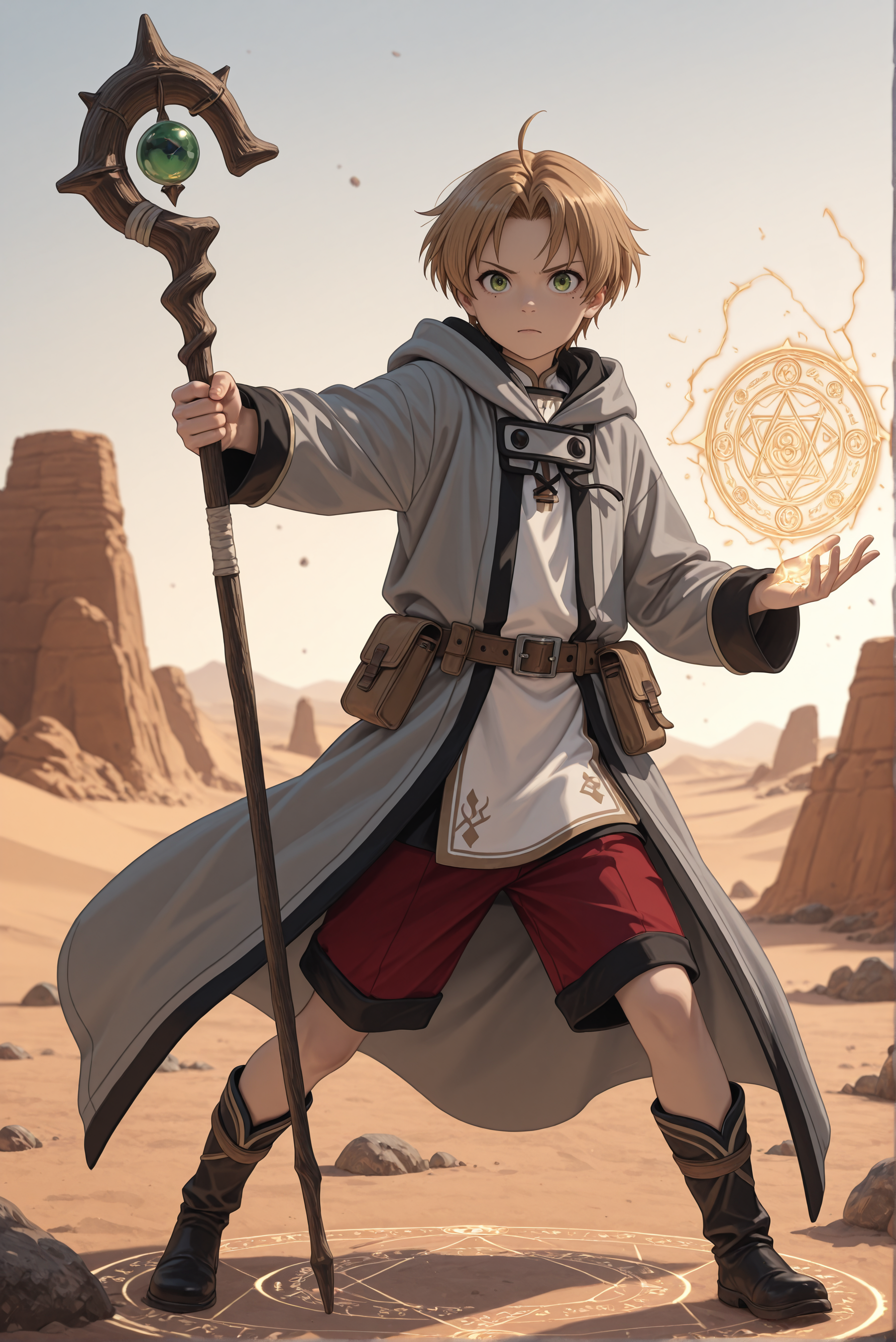 Rudeus Greyrat Mushoku Tensei Jobless Reincarnation Vinyl sticker print
