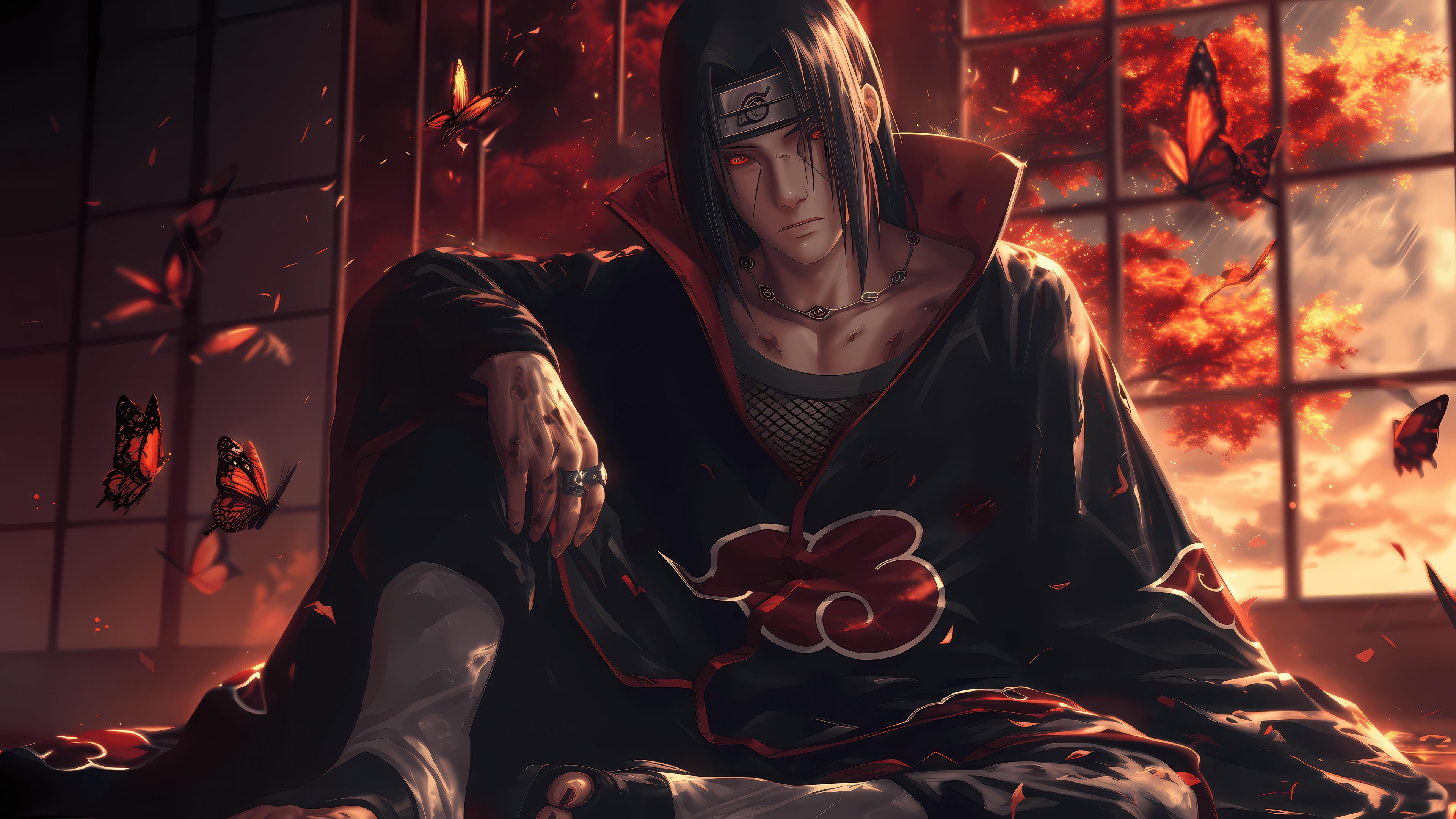 Itachi Uchiha - Naruto - Vinyl Anime Wall Art - Prints By Puff