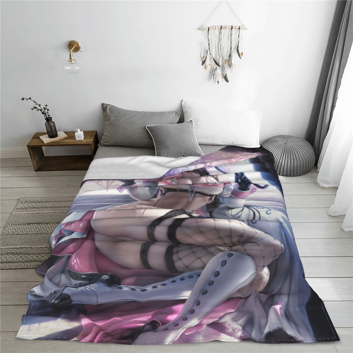3D Anime Blanket Flannel Hentai