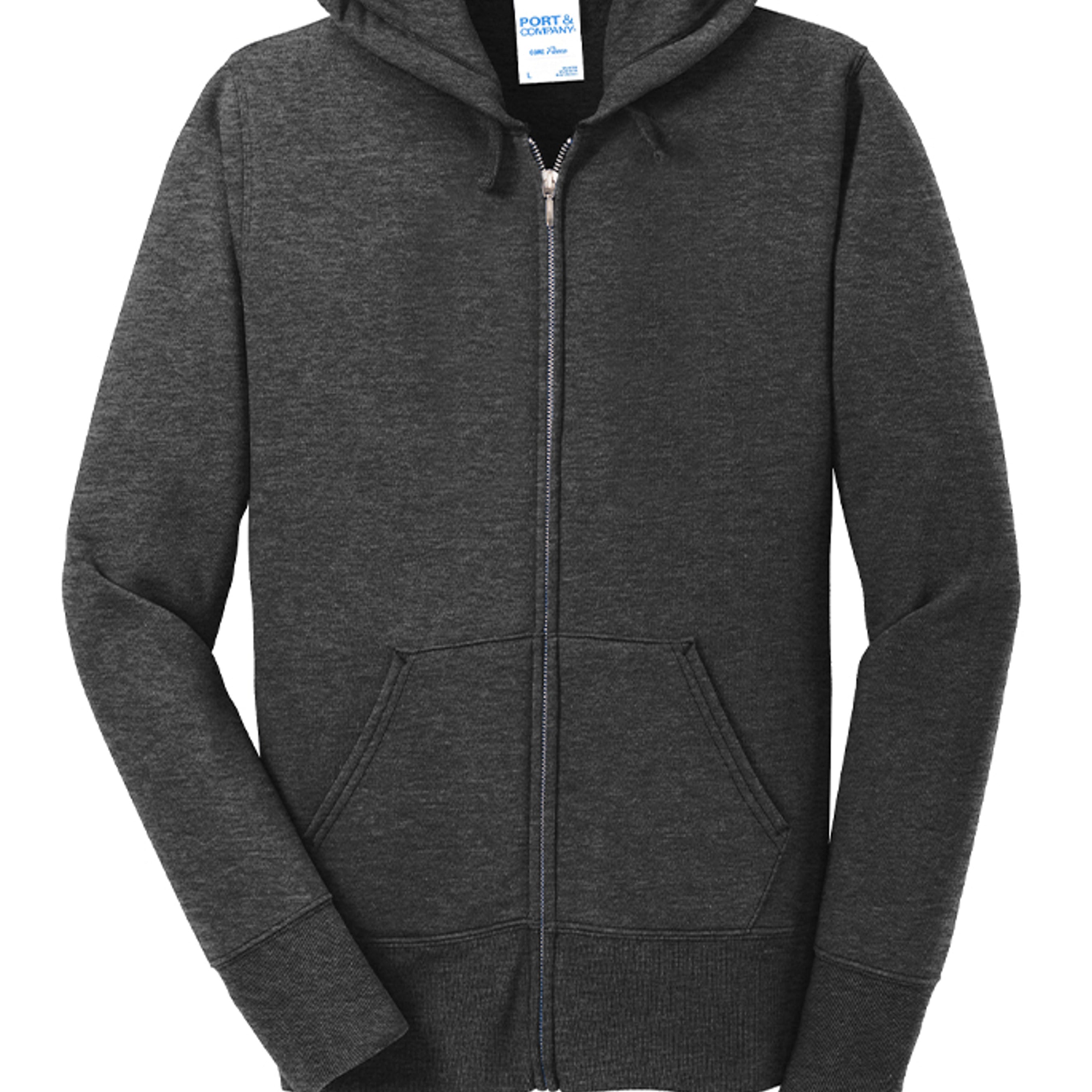 Dark Heather Grey - LPC78ZH - FRONT