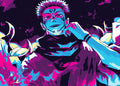 Ryomen Sukuna - Jujutsu Kaisen - JJK - Vinyl Anime Wall Art - Prints By Puff